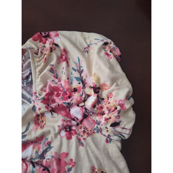 Ava James Floral Blouse Size Large - Picture 4 of 6